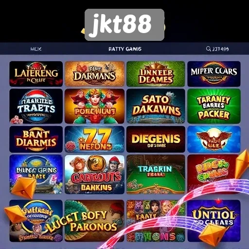 JKT88 dan Beragam Game Populer yang Ditawarkan